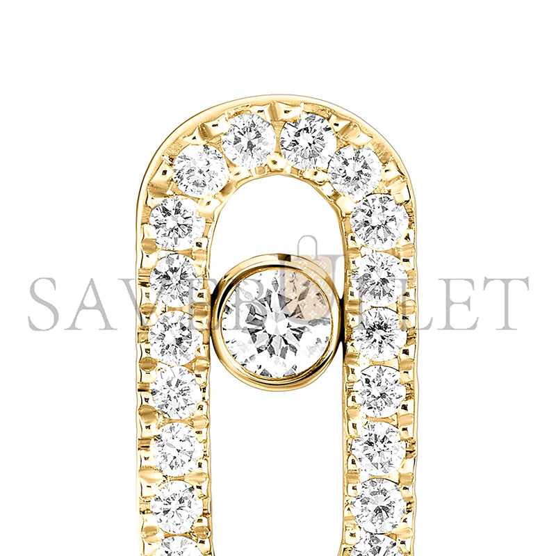MESSIKA MOVE UNO PAVÉ STUD EARRINGS 05634